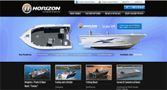 Desktop Screenshot of horizonboats.com.au